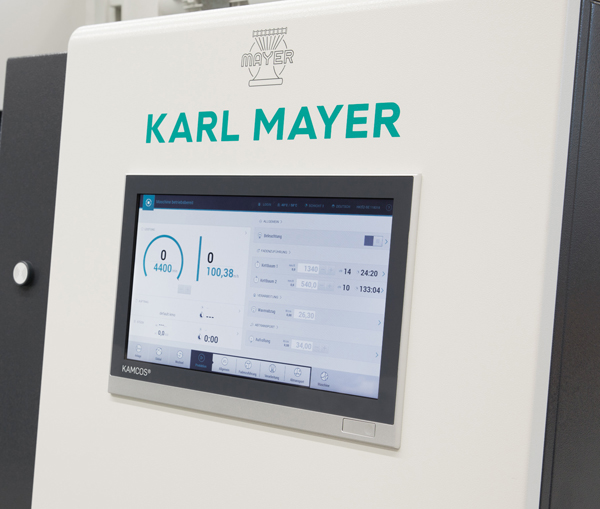 全球最宽工作门幅 karl mayer推出280英寸的hks 3-m特里科经编机